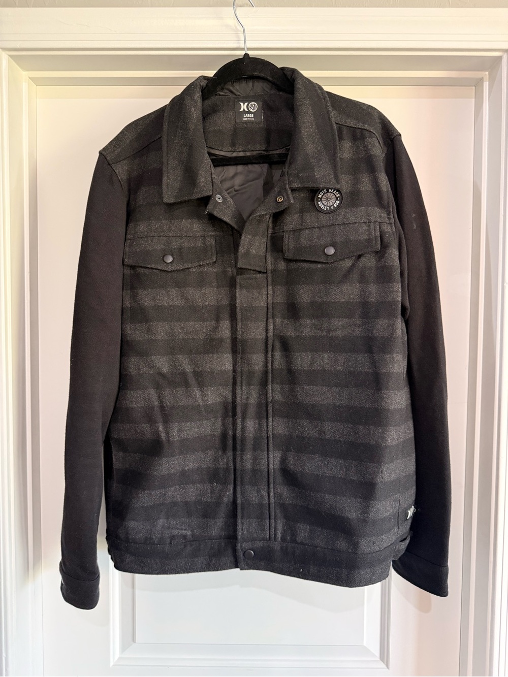 Hurley x Roland Sands Design (RSD) Men’s Black Coat